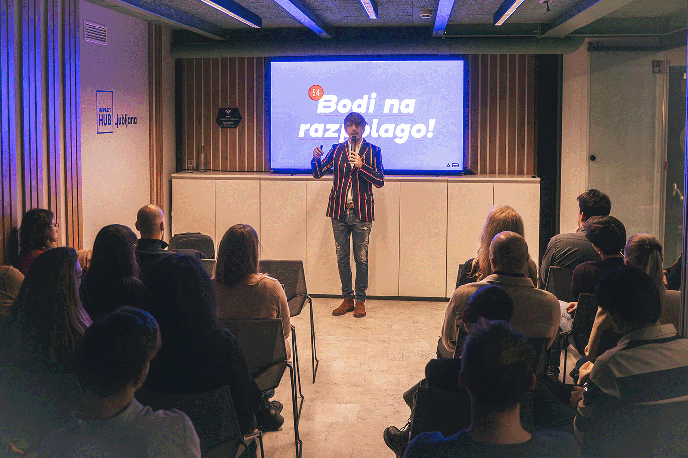 Prostor za dogodke Impact hub Lj